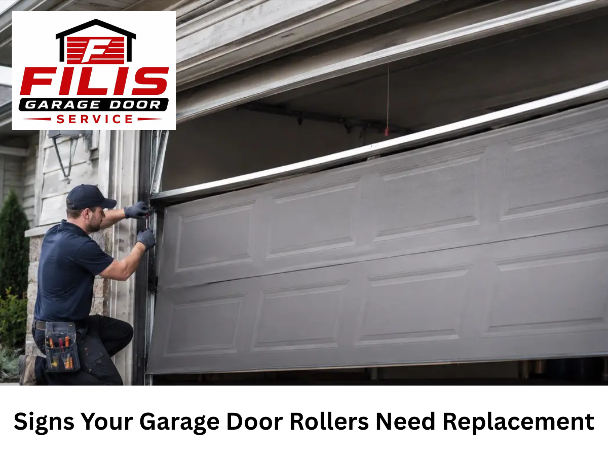 Signs Your Garage Door Rollers Need Replacement